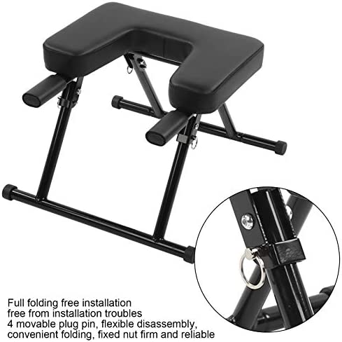 Pinsofy Headstand Stool, Foldable Fitness Equipment Multiple Interlocking Durable Headstand Inversion Bench, for Home Gym - Image 3