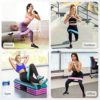 TheFitLife Resistance Exercise Bands Set (110lbs) with Handles+ TheFitLife Workout Booty Bands Set for Home Gym, Stretching - Image 9