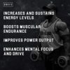 Axe & Sledge Supplements Seventh Gear Extreme Stimulant-Based Pre-Workout with TeaCrine, Infinergy, Creatine MagnaPower, Bioperine, 60 Servings (Raspberry Lemonade) - Image 3