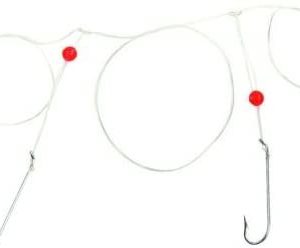 Sea Strike WSP-6 Whiting & Sand Perch Rig, 2-Drop, 6 Hooks, 25 Lb