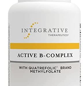 Integrative Therapeutics - Active B-Complex - Cellular Energy Production*- with 8 B-Vitamins, Vitamin B12, Folate, Choline - 60 Capsules