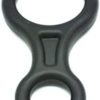 ProClimb 35 kN Fall Rescue Figure 8 Aluminum Descender Rigging Plate Heavy Duty Belay Device (Silver) - Image 2