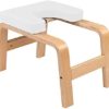Erus Wooden Yoga Inversion Stool White - Image 9