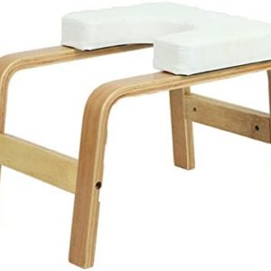 CSSIM Yoga Headstand Bench Hot Birch Inverted Stool Yoga Inverted Stool Fitness Equipment Inverted Machine Indoor Home Training Sports Exercise Fitness Stool