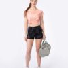 Women's High Waist Yoga Shorts with Side Pockets Tummy Control Running Gym Workout Biker Shorts for Women 8" /3" - Image 4