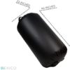 Zinco Air Barrel Gymnastics Kit - Inflatable Tumbling Barrel - Gymnastics Roller Barrel for Cheerleading Dance & Yoga - w/ Electric Air Pump Patch Kit & Travel Bag - 23x46” - Image 2