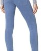 HUE Women's Super Soft Stretch High Rise Denim leggings, No Side Seams - Image 2