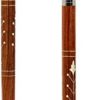 Premium Chromed Deluxe Walking Sticks | Rosewood Crafted Walking Cane with Solid Brass Chrome Decorative Bars | Walking Canes & Crutches | Nagina International (Crane Hook, 36 Inches) - Image 5