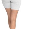 Biker Shorts for Women | Women's Athletic Workout Shorts | Cotton | Small - 5X - Image 3