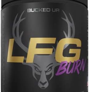 Bucked Up LFG Pre Workout - Supplement Powder for Energy, Pump, Endurance and Burn (30 Servings) (Razzle Dazzle)