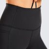 CRZ YOGA Women's Naked Feeling Biker Shorts - 5 Inches High Waisted Gym Running Compression Spandex Shorts Side Pockets - Image 3