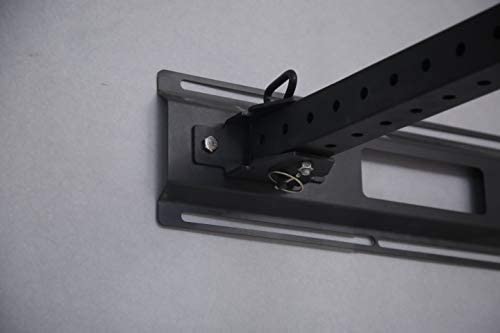 HULKFIT Pro Series 2.35" x 2.35" Folding Wall Mount Power Cage Rack with Pull Up Bar Attachments and Accessories - Multi Color - Image 7