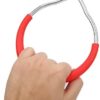 Fitness Equipment Adjustable Rope Length Iron Pull Up Ring, Kids Pull Up Ring, for Gym in Sports Venues(red) - Image 6