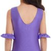 TiaoBug Girls Princess Trapeze Show Costume Halloween Circus Ringmaster Fancy Dress Up Cape Top with Skirt Wristband - Image 3