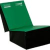 Z ATHLETIC Junior Incline Mat for Gymnastics, Cheerleading (Black and Green) - Image 2
