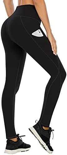 Ewedoos Fleece Lined Leggings with Pockets for Women - Thermal Warm Workout Winter Leggings for Women Yoga Pants for Women - Image 3