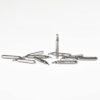 MUUNN 10 Pack Tungsten Free Rig Skinny Drop Shot Weights,Raindrop Free Rig Fishing Sinkers kit for Drop Shot Rig,97% Density Tungsten Fishing Weights - Image 2