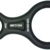 ProClimb 35 kN Fall Rescue Figure 8 Aluminum Descender Rigging Plate Heavy Duty Belay Device (Silver) - Image 3