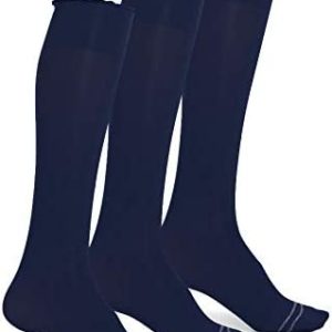 HUE Women's Graduated Compression Opaque Knee Hi Sock