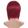 MapofBeauty Meilifang Kuroshitsuji Mey Rin Wine Red 2pcs Clip on Ponytail 40cm Party Costume Cosplay Wigs - Image 6