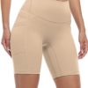 Colorfulkoala Women's High Waisted Seamless Biker Shorts with Pockets 8" Inseam Workout & Yoga Tights - Image 2