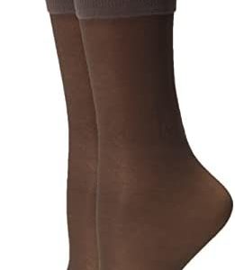 Hanes Alive 2-pair Full Support Sheer Knee Highs, Size:1SIZE Color:Barely Black