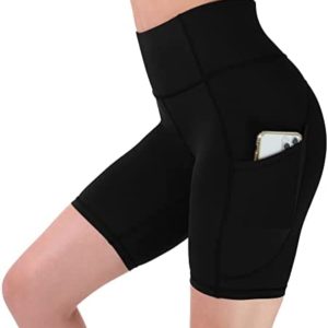 CompressionZ Women's Compression Biker Shorts for Running Cycling Yoga Gym 10", 7"