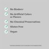 Amazon Elements Vegan Biotin 5000 mcg - Hair, Skin, Nails - 130 Capsules (4 month supply) (Packaging may vary) - Image 3