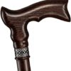 Extra Tall Handmade Walking Cane for Men - Ergonomic Carved Wood Cane Stylish Walking Stick - 39 Inch - Image 2