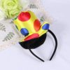 STOBOK Jester Headband Clown Top Hat Headband Carnival Costume Funny Performance Props - Image 3