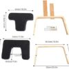CSSIM Yoga Headstand Bench Yoga Inverted Stool Ultralight Yoga Inverted Stool Home Gym Fitness Training Equipment Inverted Stool - Image 5
