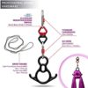 TURBONICE Aerial Silk Cloths- 10 Meters/10.9 Yards Silk Yoga Set-Daisy Chain Clips-Carabiners-Swivel-Figure 8 Descender-Indoor/Outdoor- Multi Colors - Image 6
