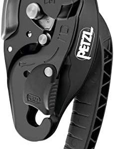 Petzl Unisex_Adult D020AA01 I'd S Descender Black, Solid, Standard Size