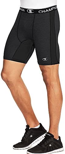 Champion Men's 6" Compression Short, C Logo