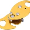 REOUG Self-Braking Stop Descender for 11-12.5mm Rope Clamp Grab Rescue Rappel Ring Climbing Gear - Image 4