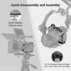 SmallRig R5 / R5 C / R6 Cage for Canon R5 R6 R5 C, Aluminum Alloy DSLR Rig Stabilizer with Cold Shoe , 1/4"-20 and 3/8"-16 Threaded Holes for Filmmaking , Video Shooting 2982B - Image 5