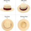 Keymall Barbershop Quartet Costume Accessory 6 Pieces for Circus Barker Roaring 1920's Vintage Halloween Dress Up Costume - Image 2