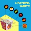 Raindrops Gummy Candy Noodles Takeout Box with 6 Kinds of Candies - Yummy Shrimp, Egg, Vegetables and Toppings Made from Gummies, Ropes and Marshmallows - Fun and Unique Candy Gifts (1 Box) - Image 2