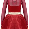 Moggemol Kids Girls Circus Ringmaster Costume Sleeveless Bowtie Tutu Dress Festival Party Cosplay Dress-up - Image 2