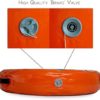 TRESTYA Round Inflatable Gym Mat Gymnastics Air Spot Blow Up Tumble Track Cushion Set with Electric Pump, Carrying Case, Repair Kit – Thick, Waterproof Floating Jump Pad - Image 7