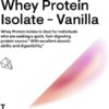 Thorne Whey Protein Isolate - Easy-to-Digest Whey Protein Isolate Powder - NSF Certified for Sport - Vanilla - 29.5 Oz - Image 4