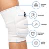 StrictlyStability White Volleyball Best Protective Shock Absorbing Soft Cushion Knee Pads for Girls or Boys (Junior, White) - Image 4