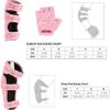 Kids Protective Gear Set, Innovative Soft Youth Toddler Knee Pads and Elbow Pads Adjustable Protective Gear Set with Gloves for Boys Girls Roller Skating Skateboard - Image 6