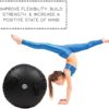Zinco Air Barrel Gymnastics Kit - Inflatable Tumbling Barrel - Gymnastics Roller Barrel for Cheerleading Dance & Yoga - w/ Electric Air Pump Patch Kit & Travel Bag - 23x46” - Image 7