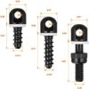 SOMA Rifle Sling Swivel Mounts, Heavy Duty Tri-Lock Shotgun Sling Attachments Clips - Image 4
