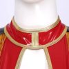 LiiYii Women's Ringmaster Costume Ringleader Bodysuit Circus Trainer Halloween Dress up Jumpsuit - Image 5