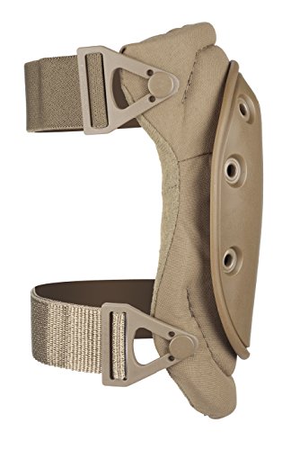 ALTA 50453.14 AltaFLEX Gel Insert Heavy Duty Knee Protector Pad, Coyote Cordura Nylon Fabric, AltaLOK Fastening, Flexible Cap, Long, Coyote - Image 2