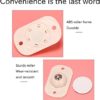 Sudemota 20 Pcs Adhesive Swivel Caster Stainless Steel Mini Paste Universal Universal Pulley - Image 5