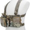OAREA Tactical Chest Vest Rig Assault 500D Molle Multicam Tactical Vest with Multi-Pockets - Image 2