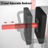 pelpo Pull up Bar Station, Multifunction Power Tower, Standing Adjustable Height Pull Up Dip Bar for Home Gym, Strength Training Dip Stands, Home Fitness Workout Equipment with Backrest Pad - Image 6